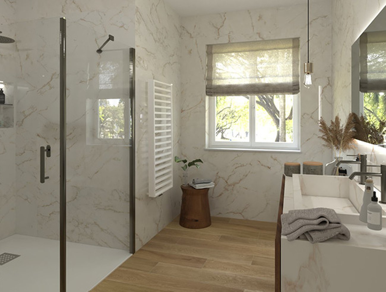 Calacatta Delicato Brillante (lucido) 50x120 - Roma Gold - Pasta Bianca di Fap Ceramiche - Prezzo solo €72.90! Compra ora su CEGO CERAMICHE