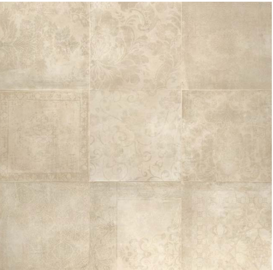 Portland Helen Decorato 80x80 10mm - Gres Porcellanato di Fondovalle - Prezzo solo €53! Compra ora su CEGO CERAMICHE