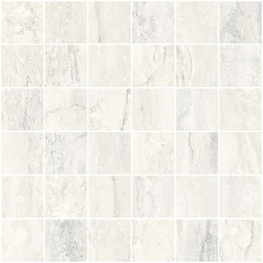 Invictus White Mosaico 30x30 - Gres Porcellanato di Ceramica Sant'Agostino - Prezzo solo €60.50! Compra ora su CEGO CERAMICHE