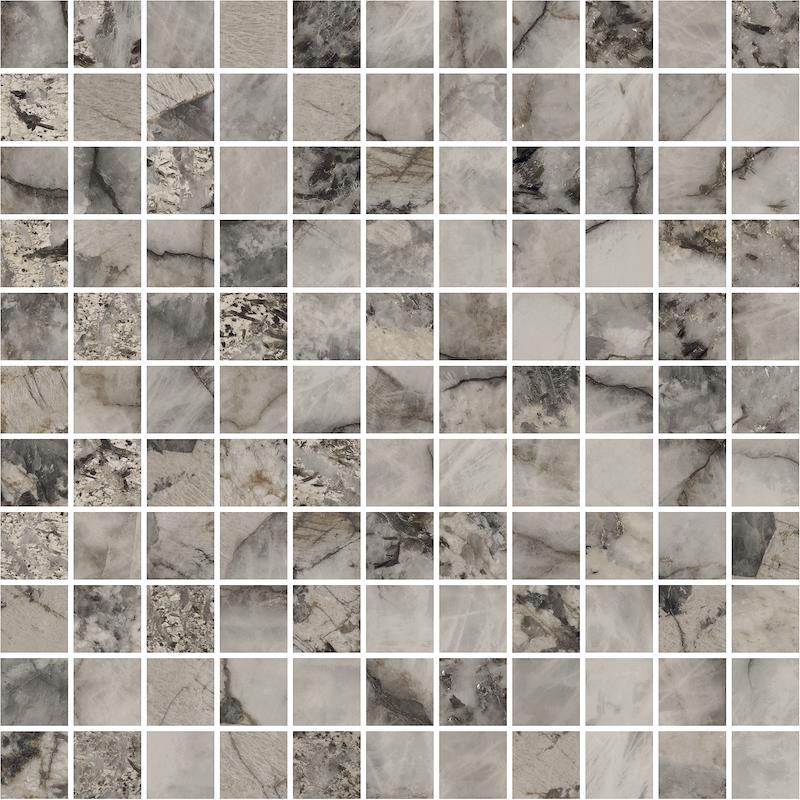 Gemstone Grey Mosaico 30x30 nat - Gres Porcellanato di LA FABBRICA AVA - Prezzo solo €55! Compra ora su CEGO CERAMICHE