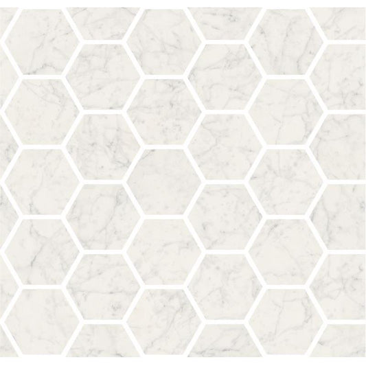 Marmorea Mosaico Esagoni Bianco Gioia Effect levigato - Gres Porcellanato di Fioranese - Prezzo solo €111.70! Compra ora su CEGO CERAMICHE