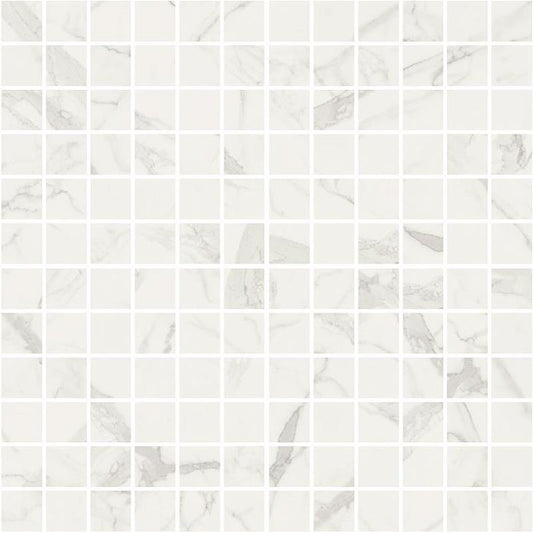 Marmorea Mosaico Bianco Satatuario Effect 2,5x2,5 levigato - Gres Porcellanato di Fioranese - Prezzo solo €166! Compra ora su CEGO CERAMICHE