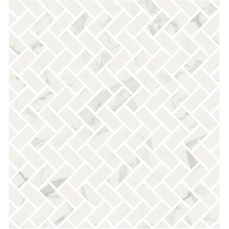 Marmorea Mosaico Lisca Bianco Satatuario Effect levigato - Gres Porcellanato di Fioranese - Prezzo solo €94.30! Compra ora su CEGO CERAMICHE