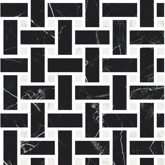 Marmorea Mosaico Intreccio Port Laurent Effect levigato - Gres Porcellanato di Fioranese - Prezzo solo €90.90! Compra ora su CEGO CERAMICHE