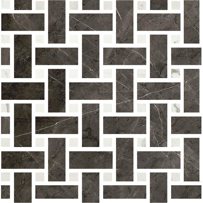 Marmorea 2 Mosaico Intreccio Amani Grey effect 30x30 - Gres Porcellanato di Fioranese - Prezzo solo €90.90! Compra ora su CEGO CERAMICHE