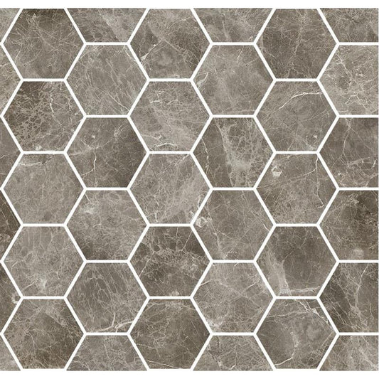 Marmorea 2 Mosaico Esagoni Jolie Grey effect 30x30 - Gres Porcellanato di Fioranese - Prezzo solo €111.70! Compra ora su CEGO CERAMICHE