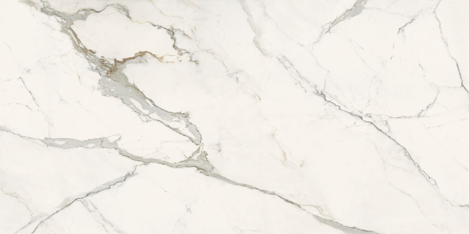 Infinito 2.0 Calacatta Light Glossy 60x120 - Gres Porcellanato di Fondovalle - Prezzo solo €99! Compra ora su CEGO CERAMICHE