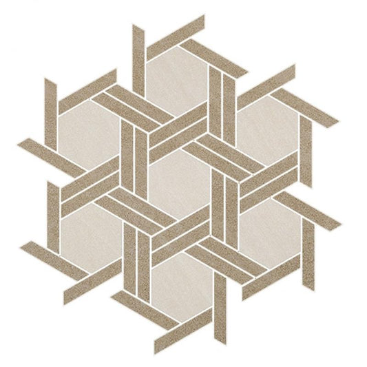 Pietra Sabbiosa Mosaico Vienna Beige Avorio - Gres Porcellanato di Coem Ceramiche - Prezzo solo €44! Compra ora su CEGO CERAMICHE