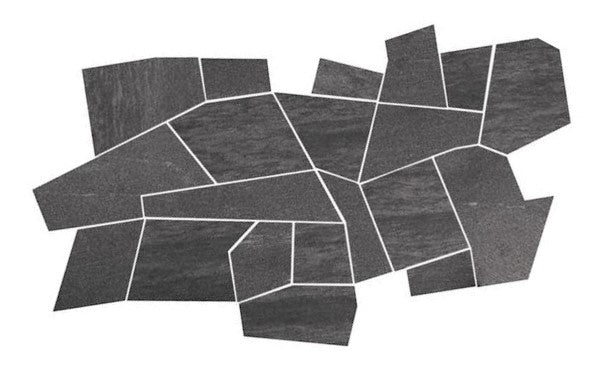 Pietra Valmalenco Nero Mosaico Palladiana 30x60 - Gres Porcellanato di Coem Ceramiche - Prezzo solo €96! Compra ora su CEGO CERAMICHE