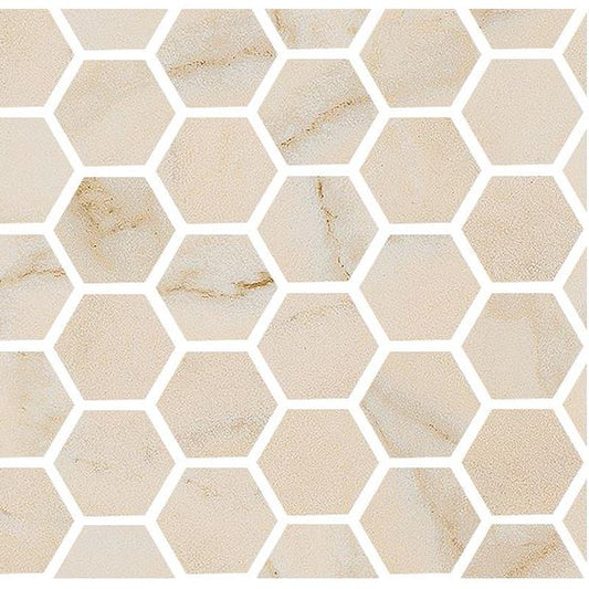 Sound of marbles Rosa Cipria Mosaico Esagoni levigato - Gres Porcellanato di Fioranese - Prezzo solo €111.70! Compra ora su CEGO CERAMICHE