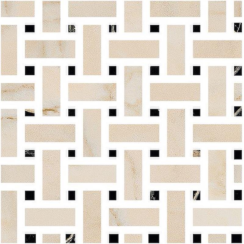 Sound of marbles Rosa Cipria Mosaico Weave levigato - Gres Porcellanato di Fioranese - Prezzo solo €90.90! Compra ora su CEGO CERAMICHE